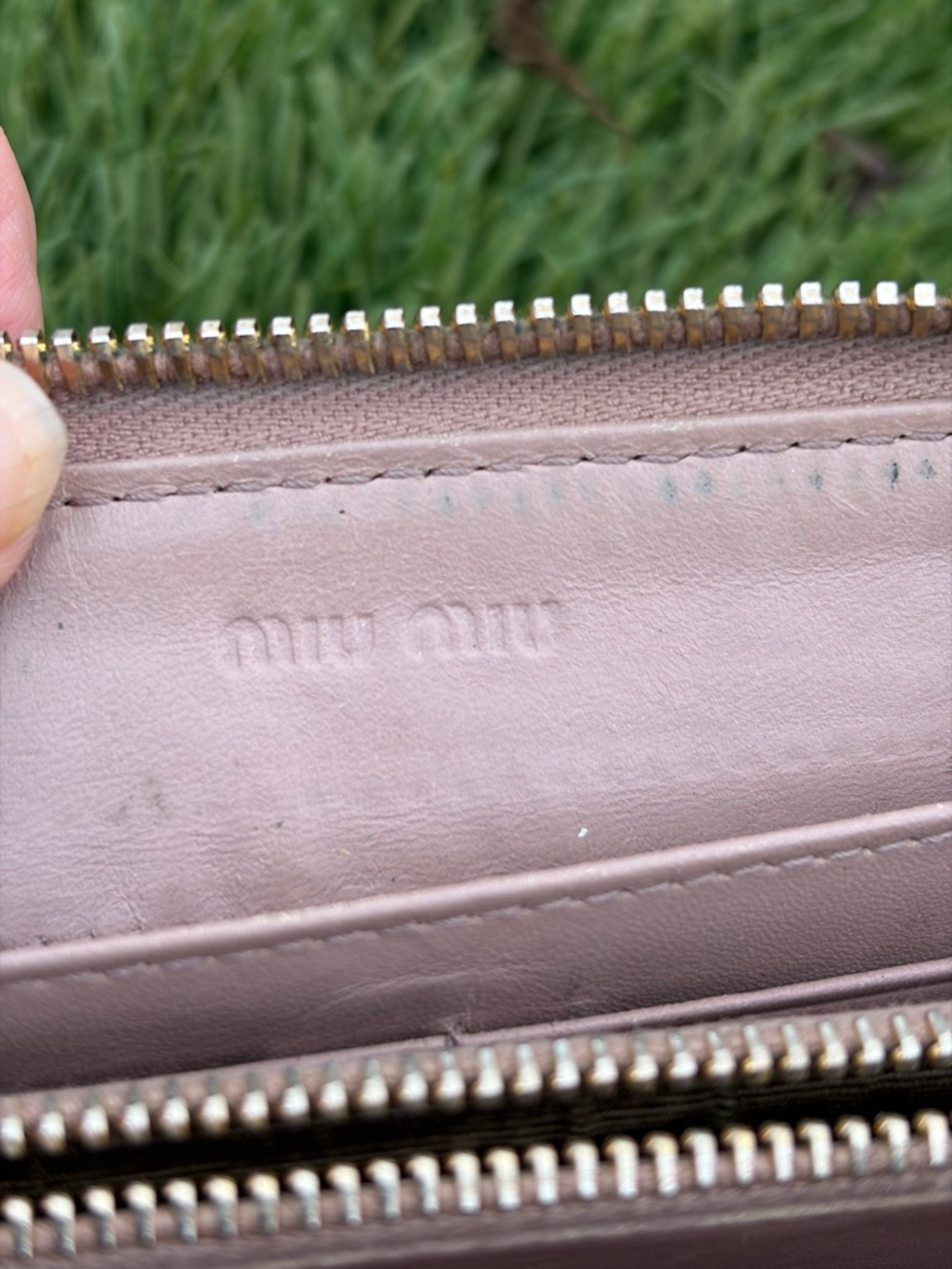 Miu Miu Leather Zip Around Long Wallet - Picture 5 of 11